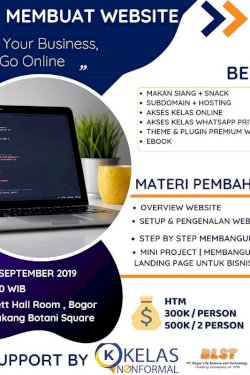 Workshop Kelas Membuat Website